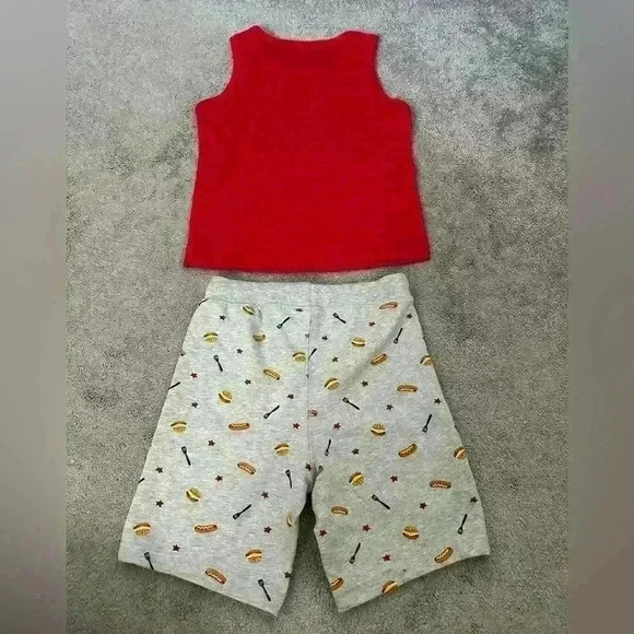 Carter’s Two-Piece Boys 4th of July Shorts and Shirt Set Size 5t - Picture 4 of 4